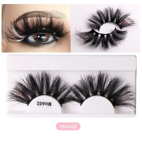 Color Mink Hair False Eyelashes Naturally Fit Thick Eyelashes - 2