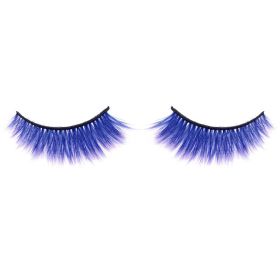 Three-Dimensional Multi-Layer Stage Makeup Color Eyelashes - BLUE10