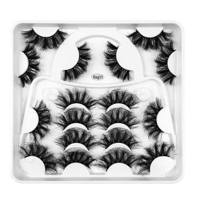 9 to Install Three-Dimensional Thickened Chemical Fiber False Eyelashes - 1