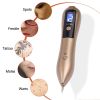 9 Level LCD Face Skin Dark Spot Remover Mole Tattoo Removal Laser Plasma Pen Machine Facial Freckle Tag Wart Removal Beauty Care - Gold