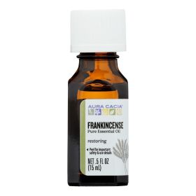 Aura Cacia - Pure Essential Oil Frankincense - 0.5 Fl Oz - Default