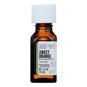 Aura Cacia - Essential Oil Sweet Orange - 0.5 Fl Oz - Default