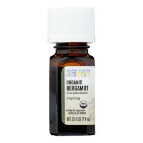 Aura Cacia - Organic Bergamot - .25 Oz - Default