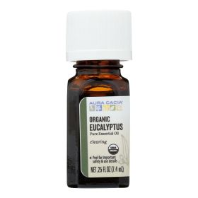 Aura Cacia - Organic Eucalyptus - .25 Oz - Default