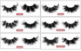 Multi-Level False Eyelashes 8 Pairs Of Natural Thick False Eyelashes - MIDNIGHT