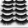 5 Pairs of Mink Anti 3D Eyelashes Natural Thick False Eyelashes - 1