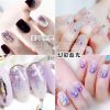 1Box Nail art sequins 12 grid box decoration magic blue transparent mermaid sequins - Aurora sequins