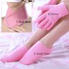 Moisturize Soften Repair Cracked Skin Gel Spa Collagen Gloves/Socks Foot Care Tools - Gloves+Socks