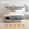 NICARE Eye Massager With Heat; Rechargeable Eye Heat Massager For Relax Eye Strain Dark Circles Eye Bags Dry Eyes Improve Sleep - Aldult